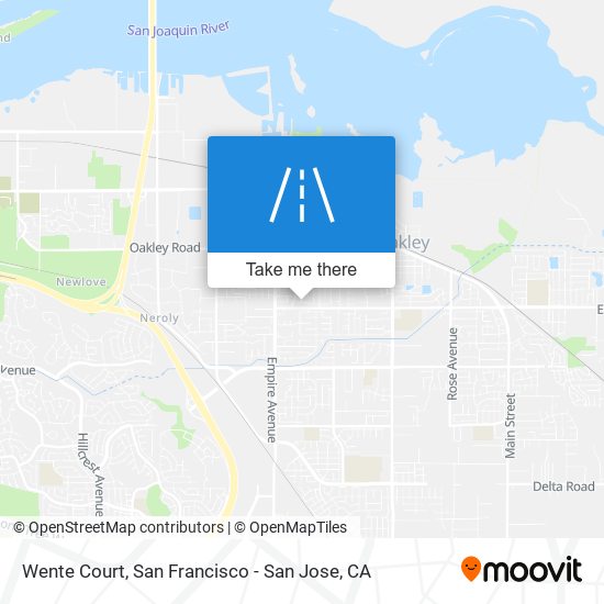 Wente Court map