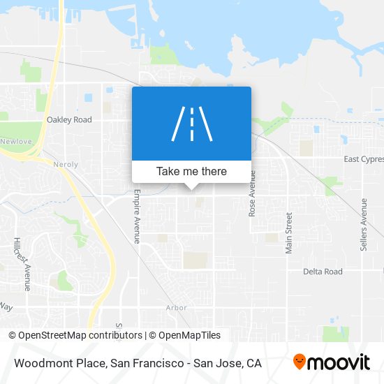 Mapa de Woodmont Place