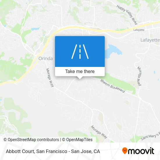 Abbott Court map