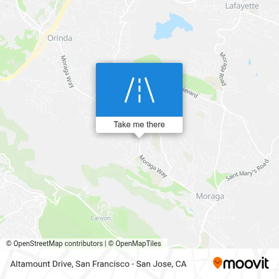 Altamount Drive map