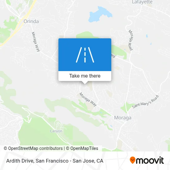 Ardith Drive map