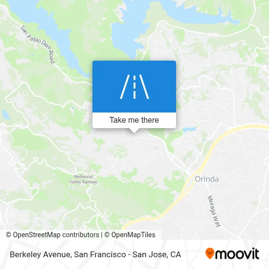 Berkeley Avenue map
