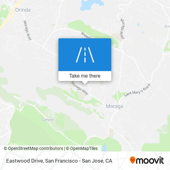 Eastwood Drive map