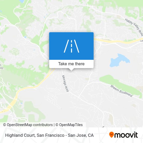 Mapa de Highland Court