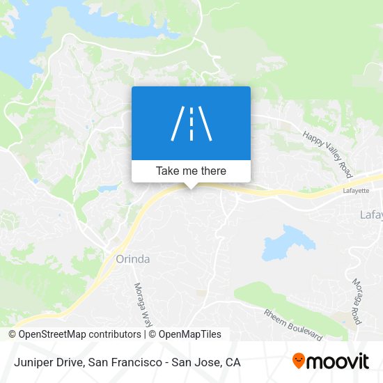 Mapa de Juniper Drive