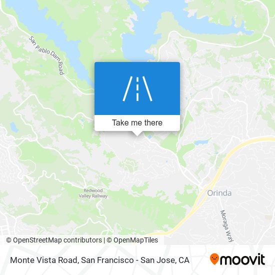 Monte Vista Road map