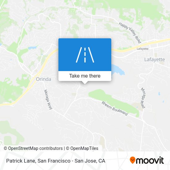 Mapa de Patrick Lane