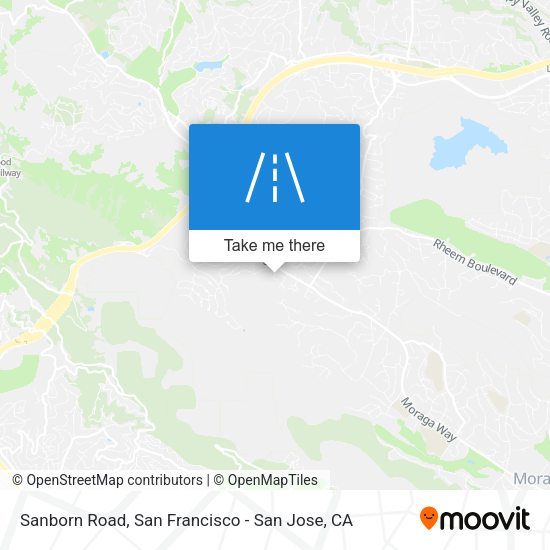 Mapa de Sanborn Road