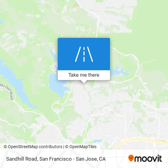Sandhill Road map