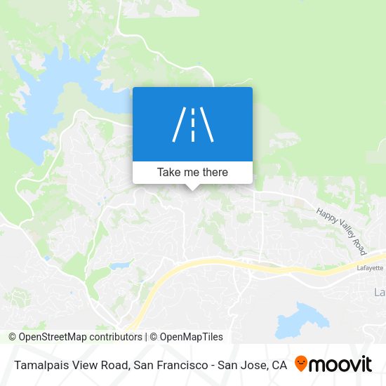 Mapa de Tamalpais View Road