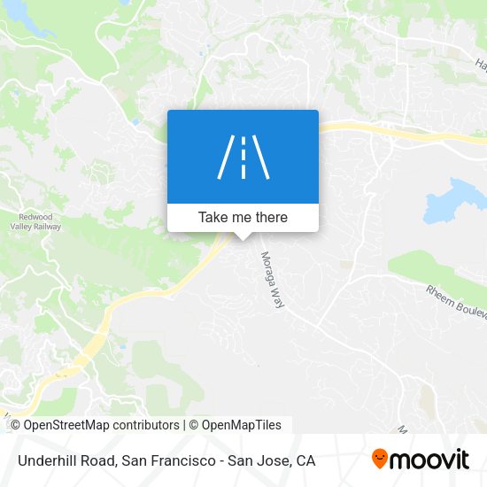 Mapa de Underhill Road