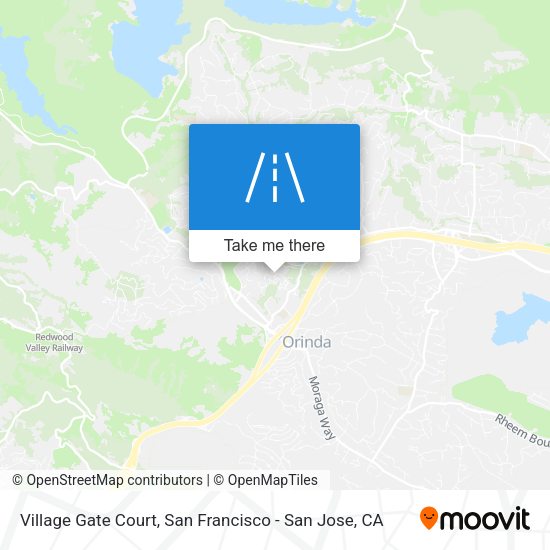 Village Gate Court map