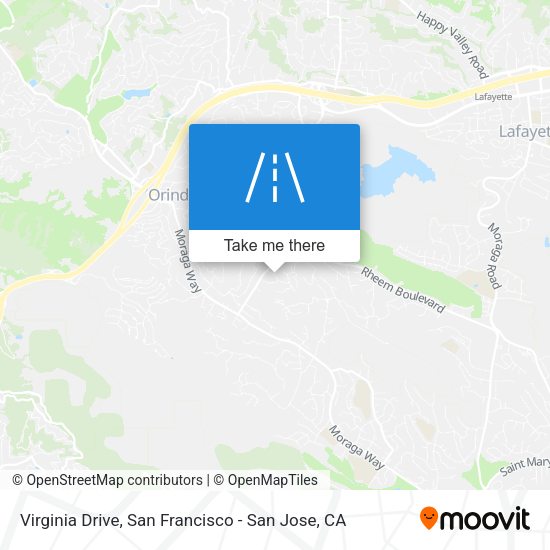 Mapa de Virginia Drive
