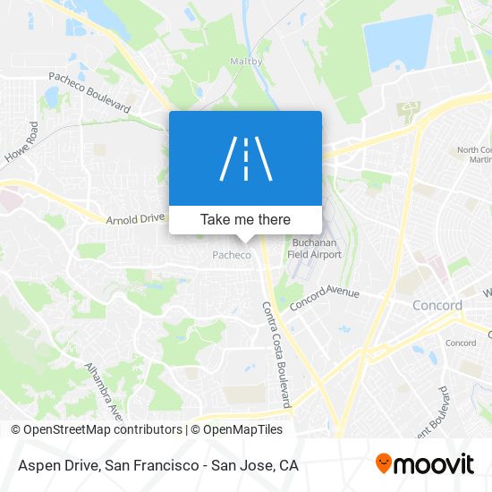 Aspen Drive map