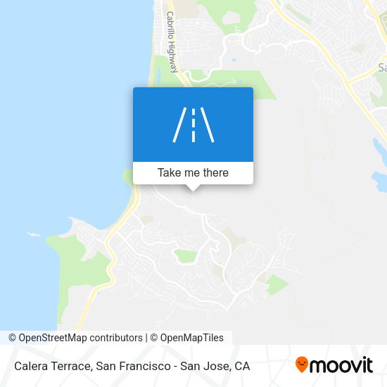 Mapa de Calera Terrace