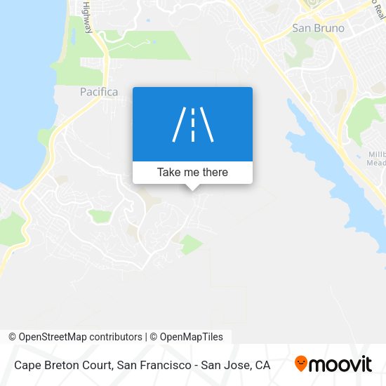 Cape Breton Court map
