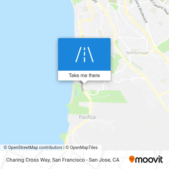 Charing Cross Way map
