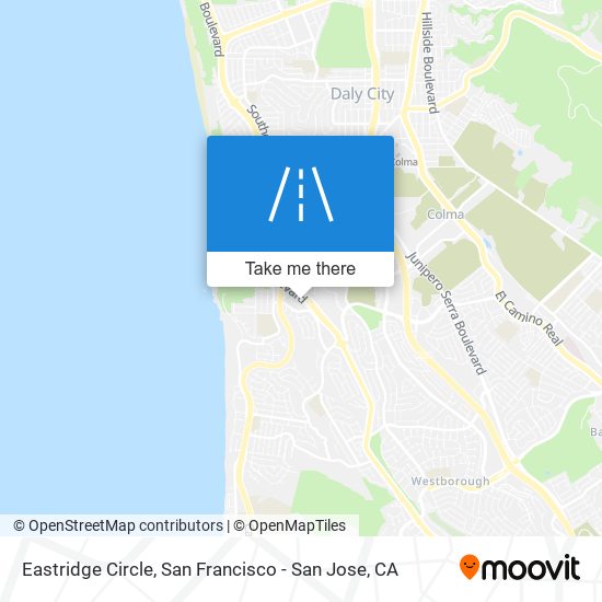 Eastridge Circle map