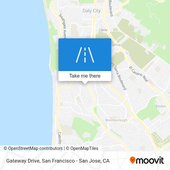 Gateway Drive map