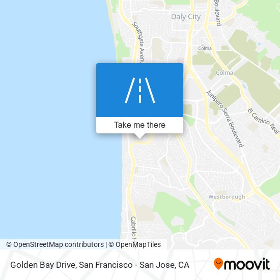 Mapa de Golden Bay Drive