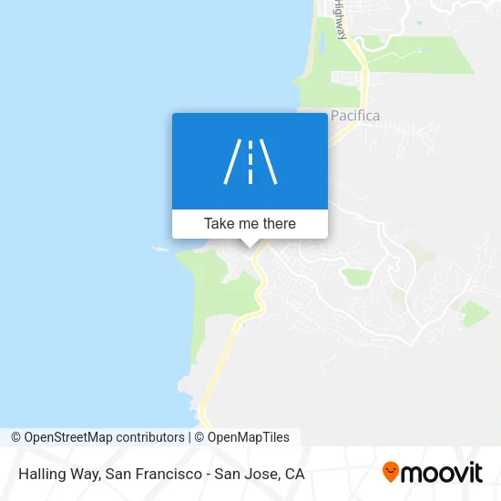 Mapa de Halling Way