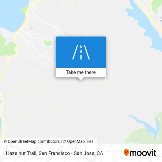 Hazelnut Trail map
