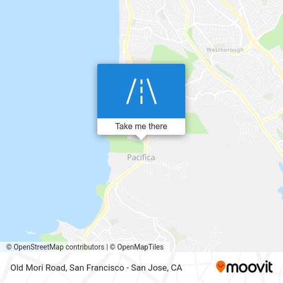 Mapa de Old Mori Road