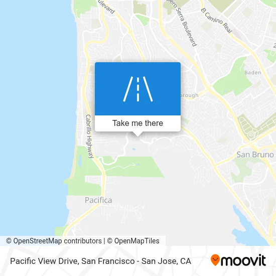 Pacific View Drive map