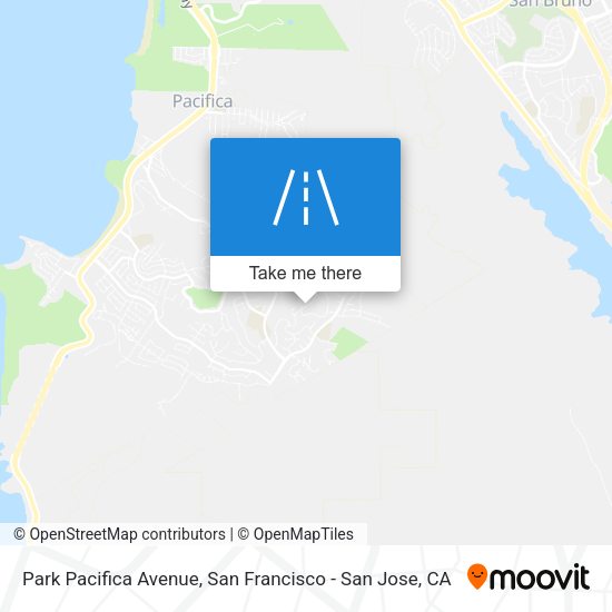 Park Pacifica Avenue map