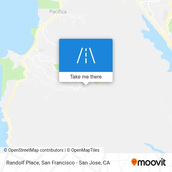 Mapa de Randolf Place