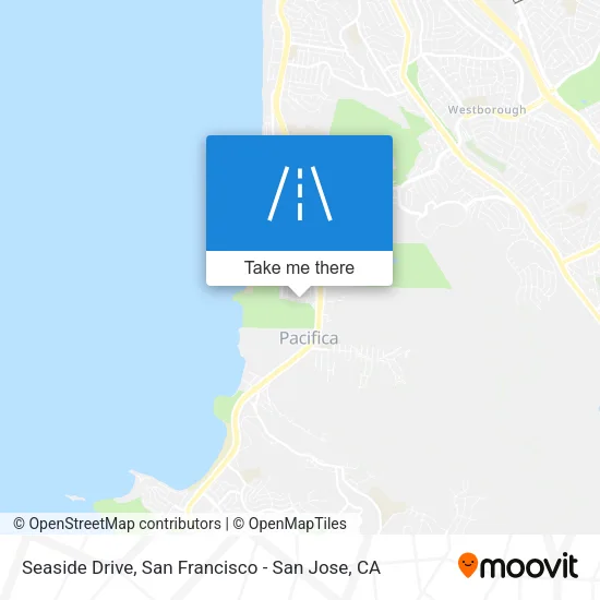 Seaside Drive map