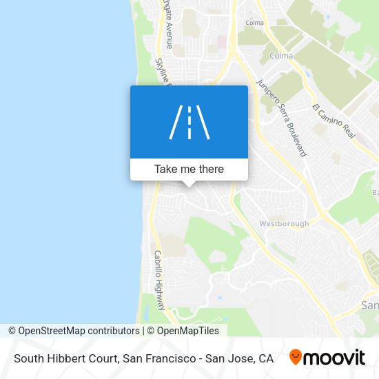 South Hibbert Court map