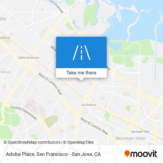 Adobe Place map