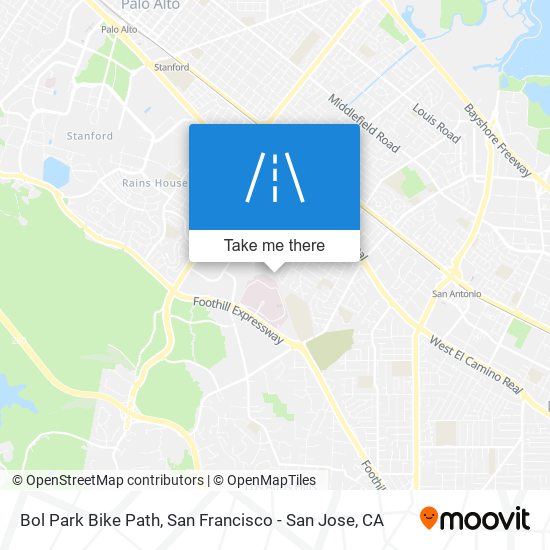 Mapa de Bol Park Bike Path