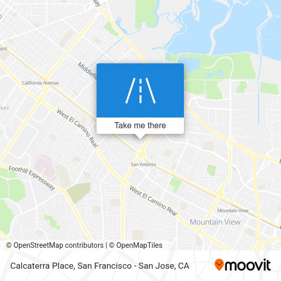 Mapa de Calcaterra Place