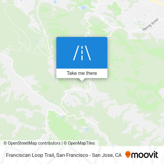 Franciscan Loop Trail map
