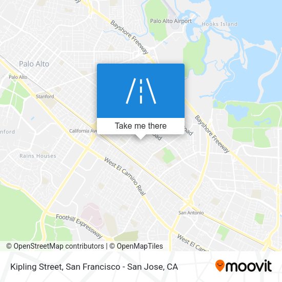 Kipling Street map