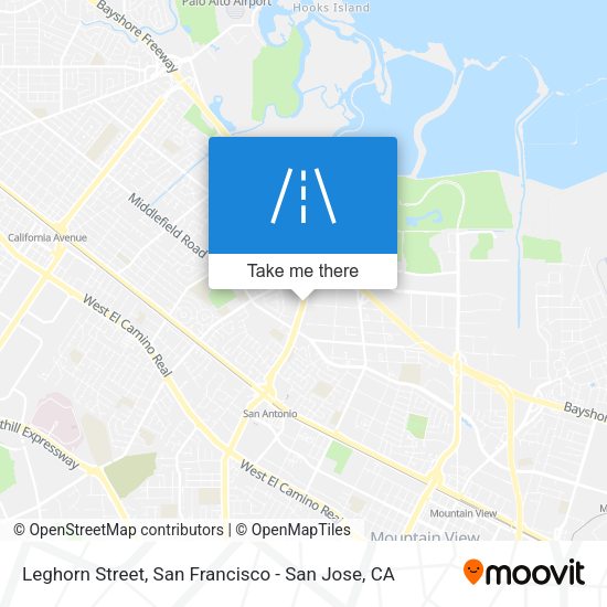 Mapa de Leghorn Street