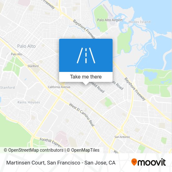 Martinsen Court map