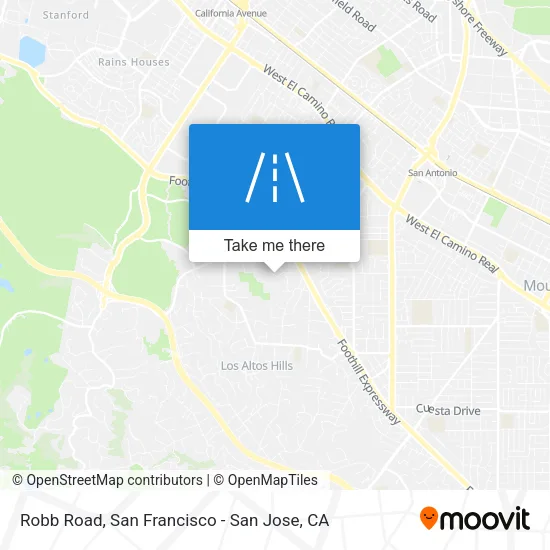 Mapa de Robb Road