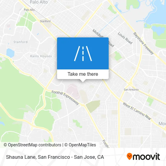 Shauna Lane map