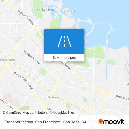 Mapa de Transport Street