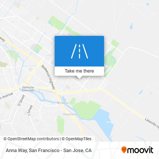 Anna Way map