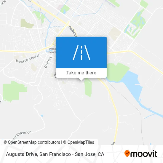 Augusta Drive map