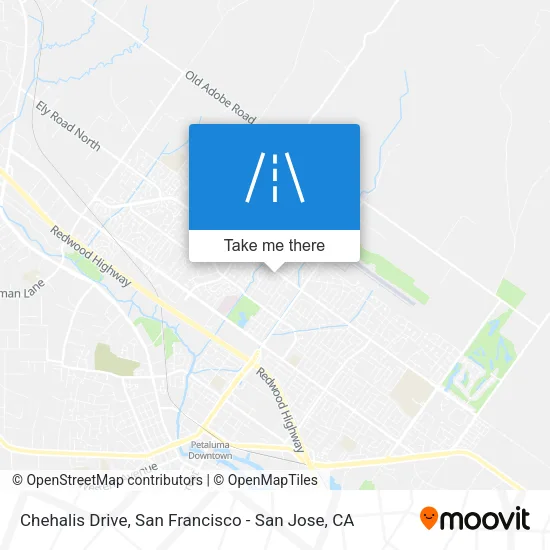 Chehalis Drive map