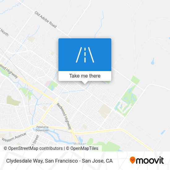 Mapa de Clydesdale Way