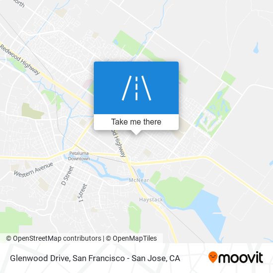 Glenwood Drive map