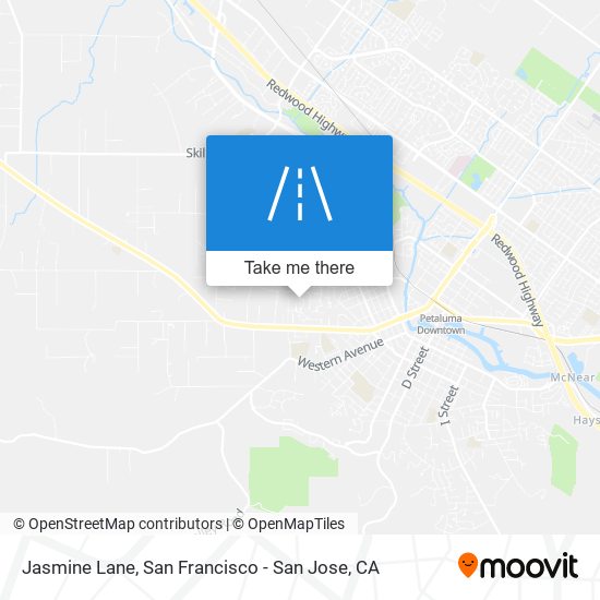 Jasmine Lane map