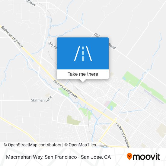 Macmahan Way map