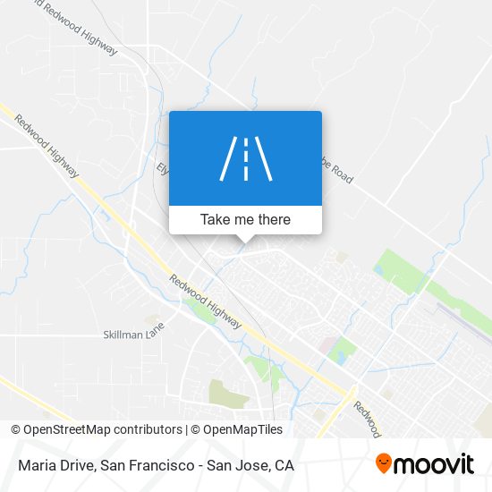 Maria Drive map